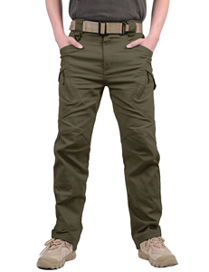 Pantalones Cargo Deportivos para Hombre, Estilo Nuevo, de Lona, Rectos, Transpirables, de Secado Rápido, para Gimnasio y Uso Casual - Product Image 3