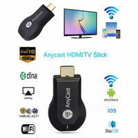AnyCast M2/M4/M9/M12 Plus Dongle d'affichage WiFi Airplay Miracast TV 1080P