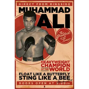 Póster vintage de Muhammad Ali para decoración de pared - Product Image 4