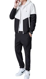 Conjunto Deportivo de Invierno de Alta Calidad para Hombre y Mujer, Talla Grande, Sudadera con Capucha y Pantalones Jogger, Forro Polar Técnico, Cortavientos Liso, Chándal Personalizado - Product Image 3