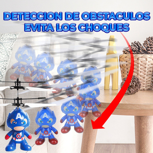 Anime Light-Up <b>Action</b> <b>Figure</b> Induction-Powered Suspended Aircraft Cartoon Characters - Product Image 3