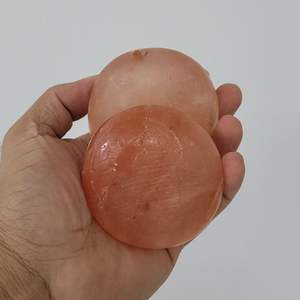 Vente en gros 2025 de savon en forme de cercle de sel de l'Himalaya de meilleure qualité, décoration sculptée directement au Pakistan, artisanat naturel pour la thérapie au sel - Product Image 6