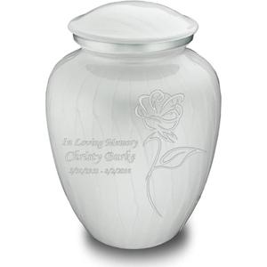 Equipo de servicio de entierro funerario de diferentes tamaños, urnas de cremación para cenizas de adultos, urnas de cremación de Metal con acabado antiguo de latón - Product Image 4