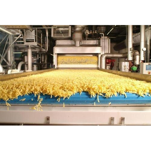 Ligne de production de frites électriques semi-automatiques avec mélangeur et friteuse pour fruits et légumes - Product Image 1