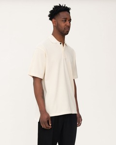 เสื้อโปโลผู้ชายสีต่างกันเสื้อโปโลสีพื้นแบบกำหนดเองขายส่ง - Product Image 5