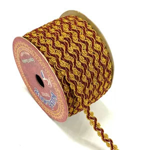 勃艮第颜色印度民族聚酯编织绳窗帘和靠垫覆盖批发交易