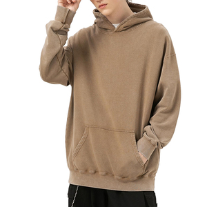 เสื้อฮู้ดดี้ผู้ชายผ้าฝ้ายฟลีซเนื้อนุ่มพิมพ์โลโก้ตามสั่ง ทรงหลวม ระบายอากาศได้ดี แห้งเร็ว คุณภาพสูง เหมาะสำหรับฤดูหนาว - Product Image 3