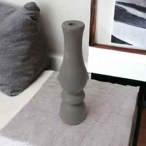 Candelabro moderno de lujo con mango de madera, candelabro con logotipo personalizado para decoración del hogar, soporte elegante para velas de pilar para fiesta de Navidad - Product Image 4