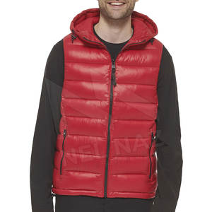 Veste coupe-vent streetwear pour homme, sans manches, imperméable, de haute qualité, prix bas, vente en gros, fabrication en usine, hiver - Product Image 1