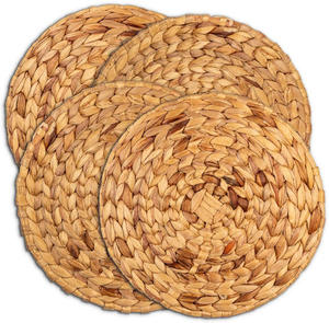 Alfombrilla de mesa de comedor de algas marinas ecológica directa de fábrica de Vietnam almohadilla de bambú semiartesanal antideslizante para el hogar cocina estilo clásico - Product Image 2