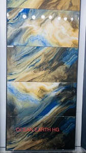 600x1200มม. กระเบื้องเคลือบเงาที่ทันสมัยกระเบื้องเคลือบเงามันวาวสูงเพื่อการตกแต่งที่สมบูรณ์แบบของพื้นและผนัง - Product Image 5