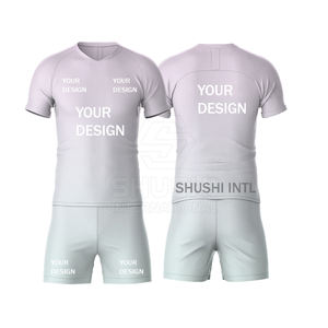 Tenues de football pour hommes, ensemble d'uniformes de football, maillots d'équipe personnalisés, manches courtes, respirants, ensembles d'équipe pour adultes - Product Image 3
