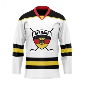 Maillot de hockey sur glace professionnel personnalisé OEM entièrement par sublimation, conception personnalisée de vêtements de hockey sur glace en équipe - Product Image 5