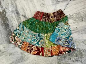 Falda Midi de Seda para Damas de Honor, Falda Corta de Fiesta Estilo Boho Hippie para Mujer, Ropa de Verano Cómoda y Bohemia - Product Image 3