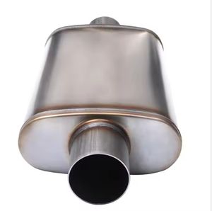 Venta directa de fábrica Accesorios de sistema de escape automático de alto rendimiento Silenciador de escape universal de acero inoxidable 409 - Product Image 1