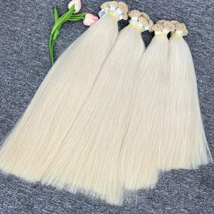 100% Raw Virgin Vietnamita Cabello liso con infusión de queratina Sombra rubia Pelucas de cabello humano de encaje completo Longitud larga Alta densidad VQHAIR - Product Image 3