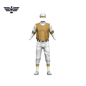 Conjuntos de uniformes de béisbol personalizables de alta calidad, transpirables y fáciles de llevar - Product Image 2