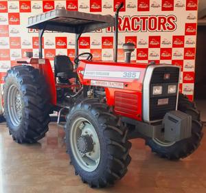 Tracteur Massey Ferguson 385 d'occasion robuste, de qualité supérieure, avec moteur puissant, parfaitement fonctionnel, engrenages et roulements inclus - Product Image 1