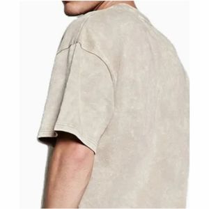 เสื้อยืดสำหรับผู้ชายขายส่งคุณภาพสูงผ้าฝ้าย100% 380g เสื้อยืดผู้ชายโอเวอร์ไซส์ขนาดใหญ่พิเศษ - Product Image 5