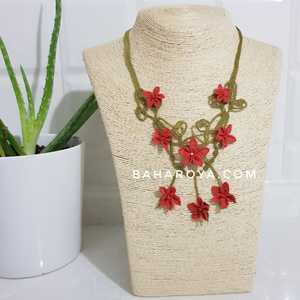 El collar de moda İğne Oyası Tapduk de Emre Kolye - Product Image 1