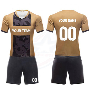 100% Polyester Tissu Impression Numérique Rugby Jersey Rugby Uniforme Teamwear/Hommes Porter Conception Uniforme Sublimation - Product Image 1
