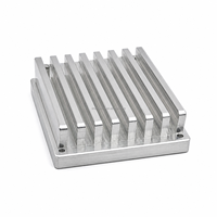 Tête de connecteur en cuivre usinée CNC en aluminium refroidi par OEM pour soudage par friction de plaques usinées, pour CPU et semi-conducteurs, de M-lathe