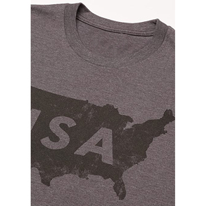 Camiseta de Cuello Redondo de Algodón Suave Personalizada para Hombre, Proveedor de Marca Privada OEM, Camisetas Transpirables de Calidad para Hombre - Product Image 3