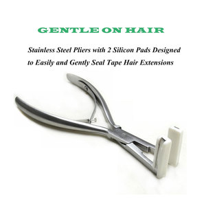 Alicates de extracción de eslabones de cuentas de microanillos, herramienta múltiple profesional, alicates de extensión de cabello, herramientas de acero inoxidable - Product Image 2