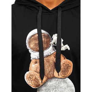 Sudadera con Capucha de Algodón Orgánico, Diseño Impreso, Corte Regular, Estilo Urbano, Impresión Digital, Logotipo Personalizado, Unisex para Hombre - Product Image 2