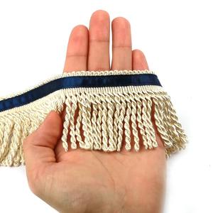 Or épais fil de lingot frange métal métallique vêtement de cérémonie français uniforme église Costume garniture gland - Product Image 3