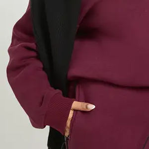 Sudadera con Capucha Personalizada con Logotipo para Mujer, con Servicio OEM, Bolsillos Tipo Canguro para Compradores al por Mayor y Material Suave y Cómodo para un Ajuste Relajado 2026 - Product Image 3