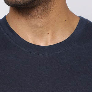 Camiseta de algodón de alta calidad para hombre, manga corta transpirable para Polo sobre el cuello, moda personalizada, opciones de talla grande - Product Image 6