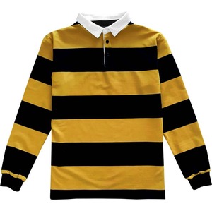 Heavy Thick 100% Polyester Breathable Anti-Bacterial Eco-Friendly Quick Dry Rugby Jerseys <b>Shirts</b> Custom Logo Classic <b>Long</b> Wear - Product Image 4