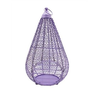 Elegante jaula de pájaros de Metal Vintage hierro colgante Casa de pájaros jaula de pájaros decorativa duradera para jardín balcón y decoración del hogar - Product Image 2