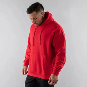 Sweat à capuche épais en molleton, coupe oversize, style streetwear, personnalisable avec logo, unisexe, taille US, pour homme - Product Image 3