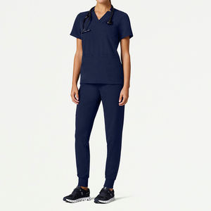 Custom 2024 enfermería Hospital uniforme Scrub chaqueta de manga larga chaquetas médicas - Product Image 6