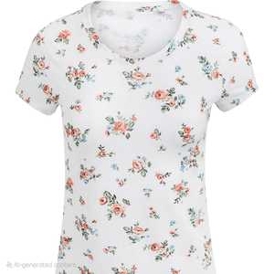 เสื้อยืดแขนสั้นลำลองสำหรับผู้หญิงคอลเลคชั่นใหม่เข้ารูป100% ผ้าทอสีพื้นระบายอากาศได้ดีผ้าคอตตอนแห้งเร็วสำหรับฤดูใบไม้ผลิและฤดูร้อน - Product Image 1