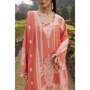 Conjunto de Traje de 3 Piezas Bordado para Mujer con Dupatta Bordada DN-62031 - Product Image 6