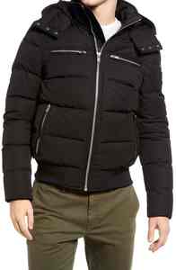Chaqueta Acolchada Personalizada para Hombre, Diseño OEM, Chaqueta de Burbujas, 100% Poliéster, Ropa de Calle de Invierno, Venta al por Mayor - Product Image 3