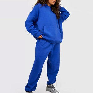 Top Qualité Sportswear Bleu Couleur Femmes Survêtement Activewear Jogging Costume Running Wear Survêtement pour Femmes - Product Image 4