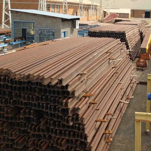 Exportación de desechos de riel usado, R50 R65, desechos de hierro 99.9% / Hms1 y 2 de acero ferroso