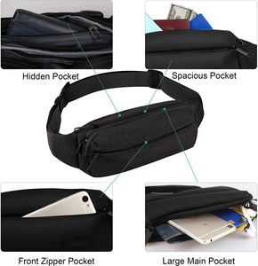 Riñoneras para Mujer y Hombre, Impermeables, Casuales, para Correr, Senderismo, Viajes, Cangurera, Riñonera - Product Image 5