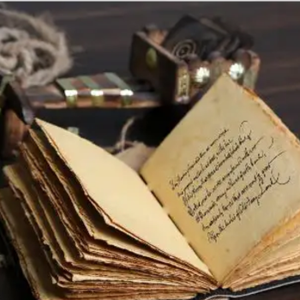 Lady Moon Journal en cuir véritable vintage fait main, imprimé UV, carnet de croquis pour le dessin sur papier pour les cadeaux. - Product Image 4