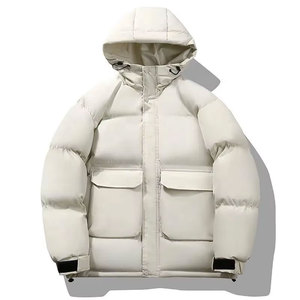 Plus Size OEM Customer Logo Service Men's Windproof Outdoor Jacket,light Weight Winter Clothing,polyester <b>Padding</b> Quilted Line - Product Image 1