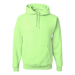 Sweat-shirt à capuche pour homme en coton lourd de qualité supérieure, uni, personnalisable avec logo brodé, surdimensionné, vente en gros - Product Image 3