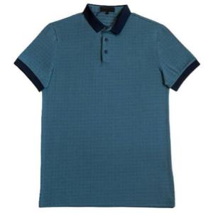 Camiseta Polo personalizada para hombre de gran tamaño 100% algodón súper suave transpirable de talla grande Jersey lavado 230G tela de manga corta en la parte delantera - Product Image 2