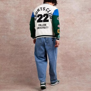 Veste universitaire Letterman unisexe Design haut de gamme manches en cuir personnalisées veste noire vente en gros 2025 veste de haute qualité - Product Image 4