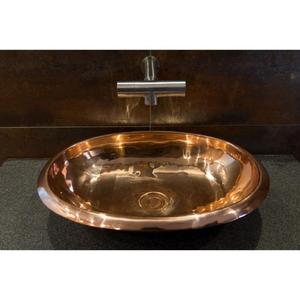 อ่างล้างมือทองแดงใต้น้ำอ่างล้างมือคุณภาพสูงดีไซน์อเนกประสงค์อ่างล้างมือทองแดงที่ดีที่สุดสำหรับเรืออ่างล้างหน้าในห้องน้ำ - Product Image 4