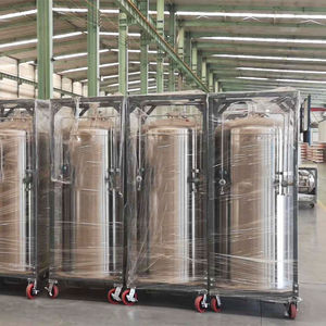 Contenedores de oxígeno líquido autopresurizados, tanques de almacenamiento criogénico Dewar LO2 a la venta, 100L, 350L, 500L - Product Image 2