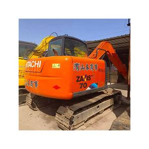 Mini-pelle Hitachi ZX70 d'occasion d'origine japonaise 5 tonnes ZX30U ZX35U ZX50U ZX55U ZX60 ZX65US ZX75US à vendre - Product Image 1